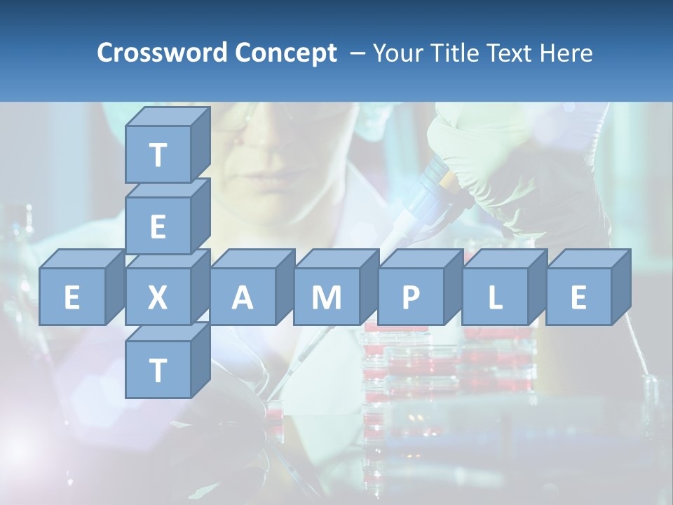 White Wave Senior PowerPoint Template