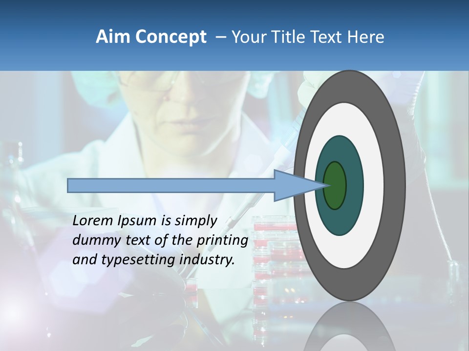 White Wave Senior PowerPoint Template