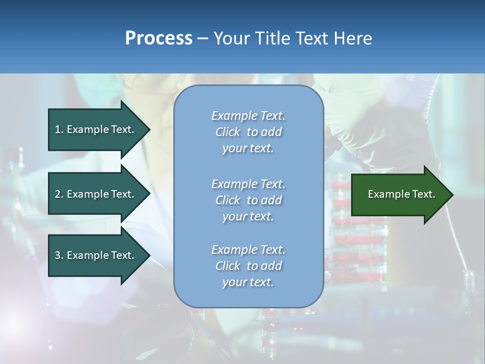 White Wave Senior PowerPoint Template
