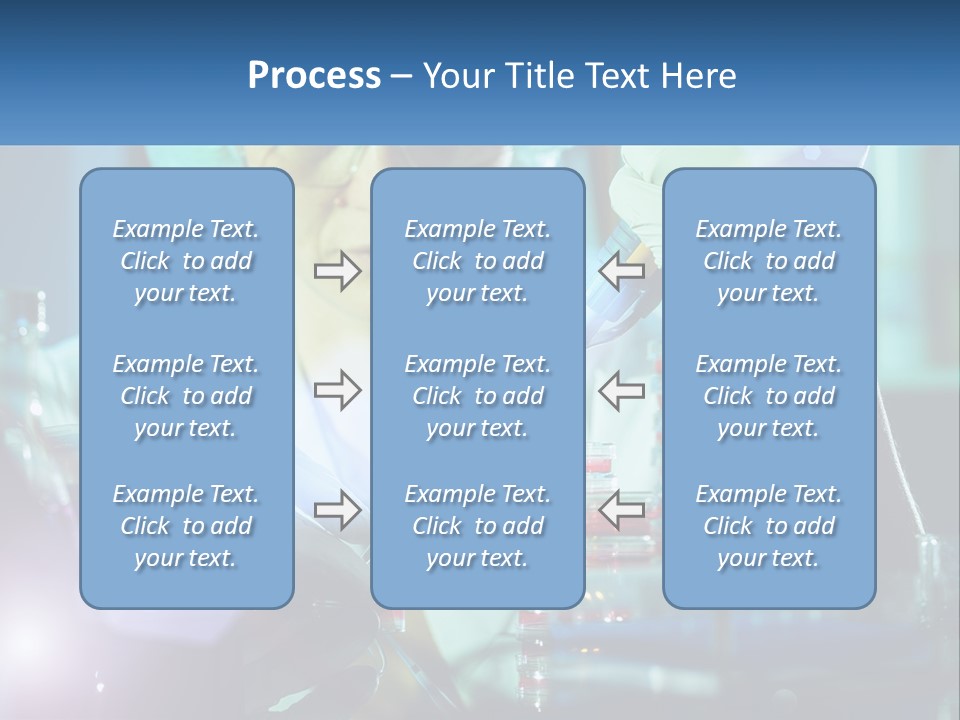 White Wave Senior PowerPoint Template