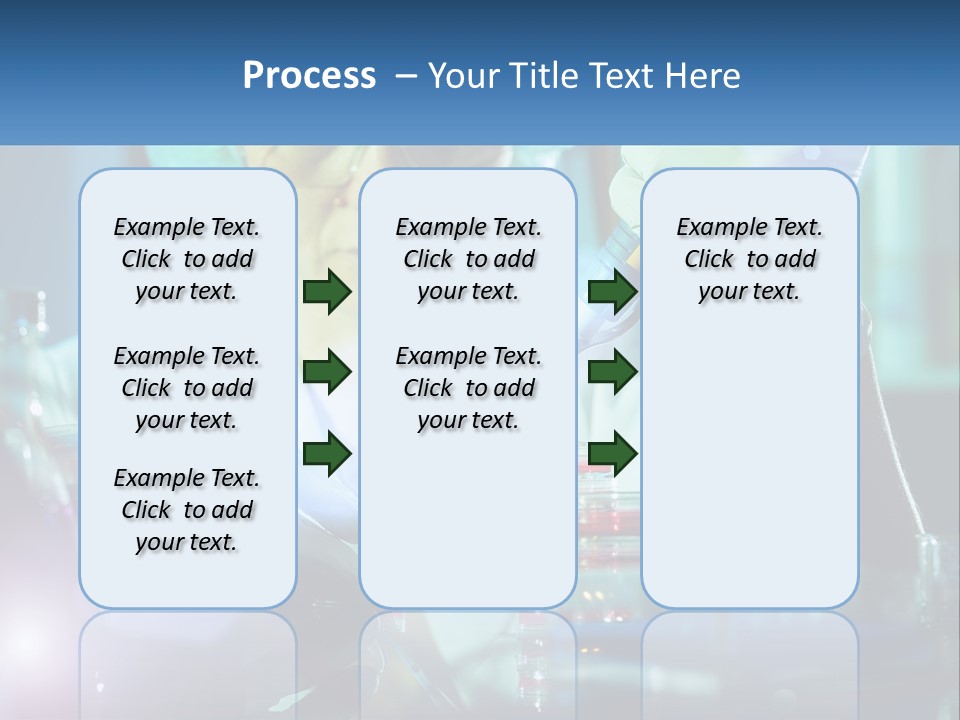 White Wave Senior PowerPoint Template