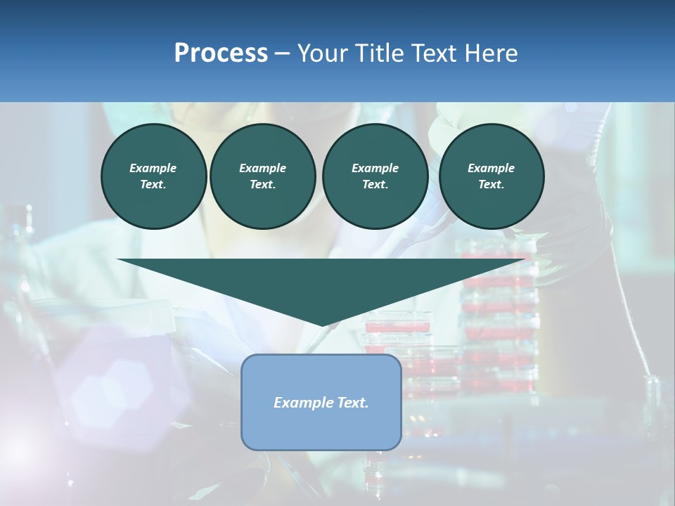 White Wave Senior PowerPoint Template