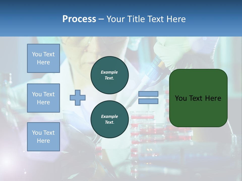 White Wave Senior PowerPoint Template