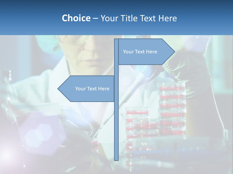 White Wave Senior PowerPoint Template