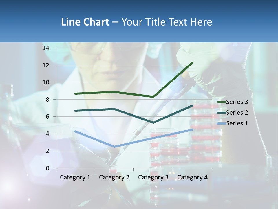 White Wave Senior PowerPoint Template