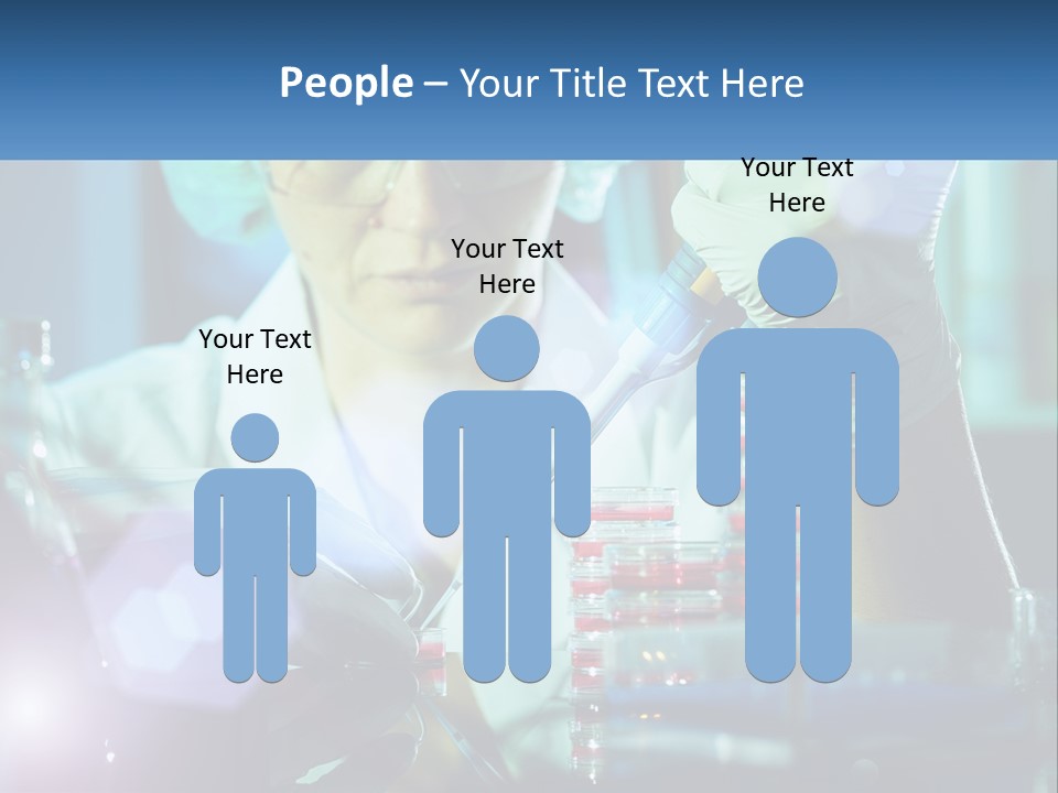 White Wave Senior PowerPoint Template