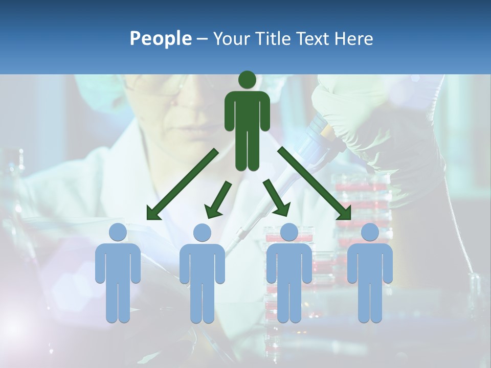 White Wave Senior PowerPoint Template