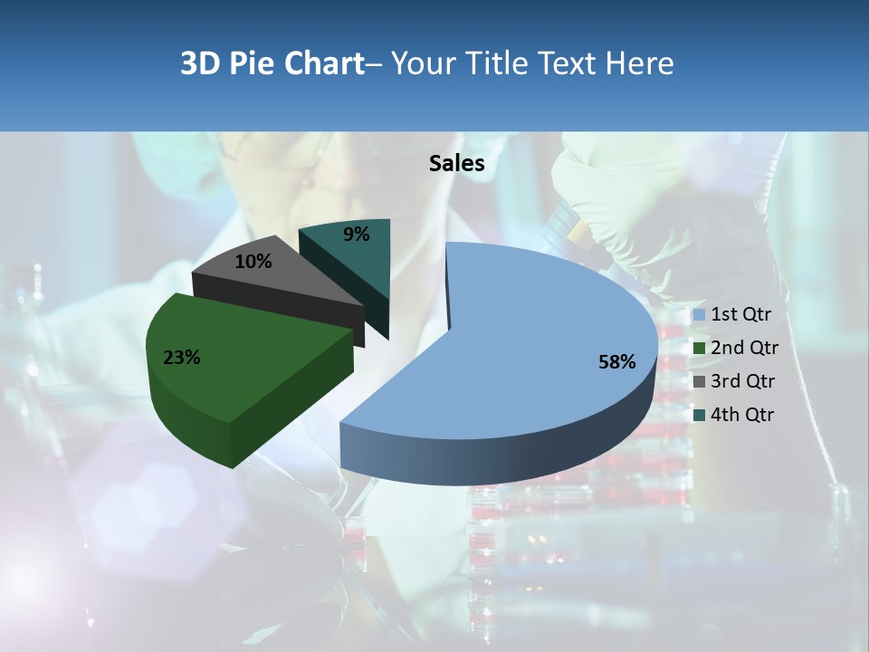 White Wave Senior PowerPoint Template