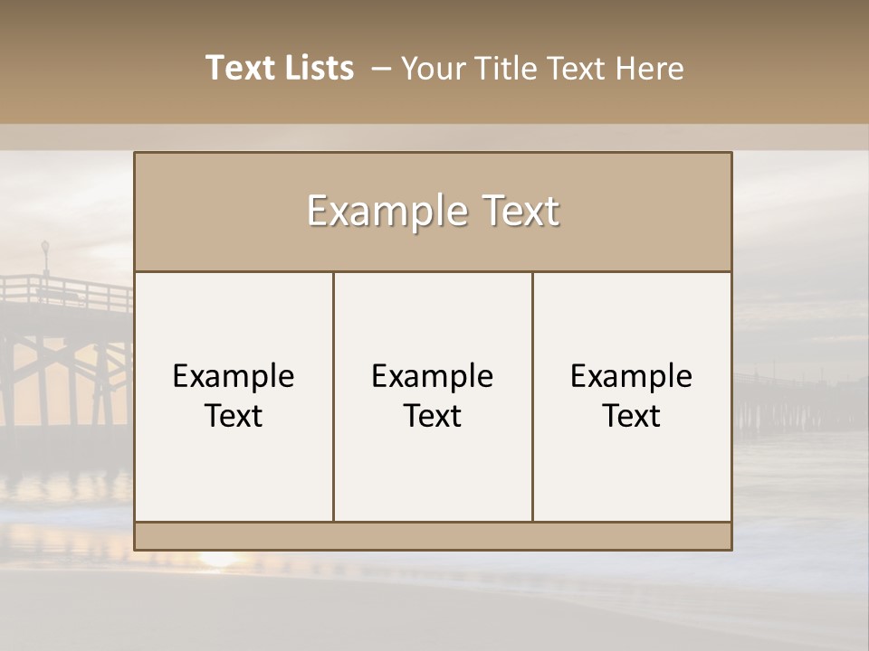 Mother Ocean Family PowerPoint Template