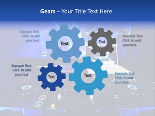 Sad Water Lifestyle PowerPoint Template