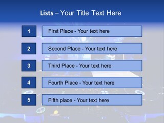 Sad Water Lifestyle PowerPoint Template