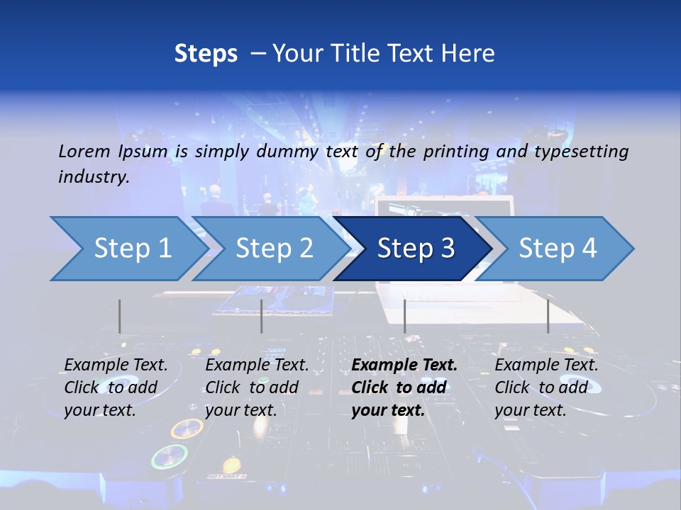 Sad Water Lifestyle PowerPoint Template