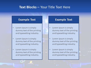 Sad Water Lifestyle PowerPoint Template