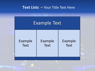 Sad Water Lifestyle PowerPoint Template