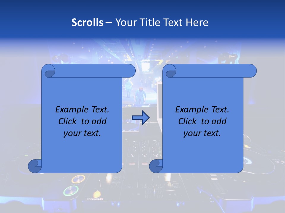 Sad Water Lifestyle PowerPoint Template