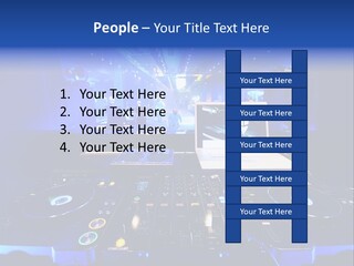 Sad Water Lifestyle PowerPoint Template