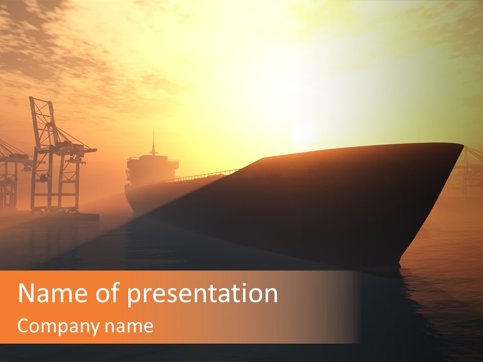 Lifestyle Sunset Life PowerPoint Template