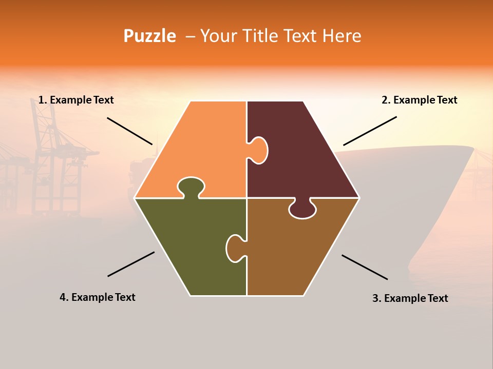 Lifestyle Sunset Life PowerPoint Template