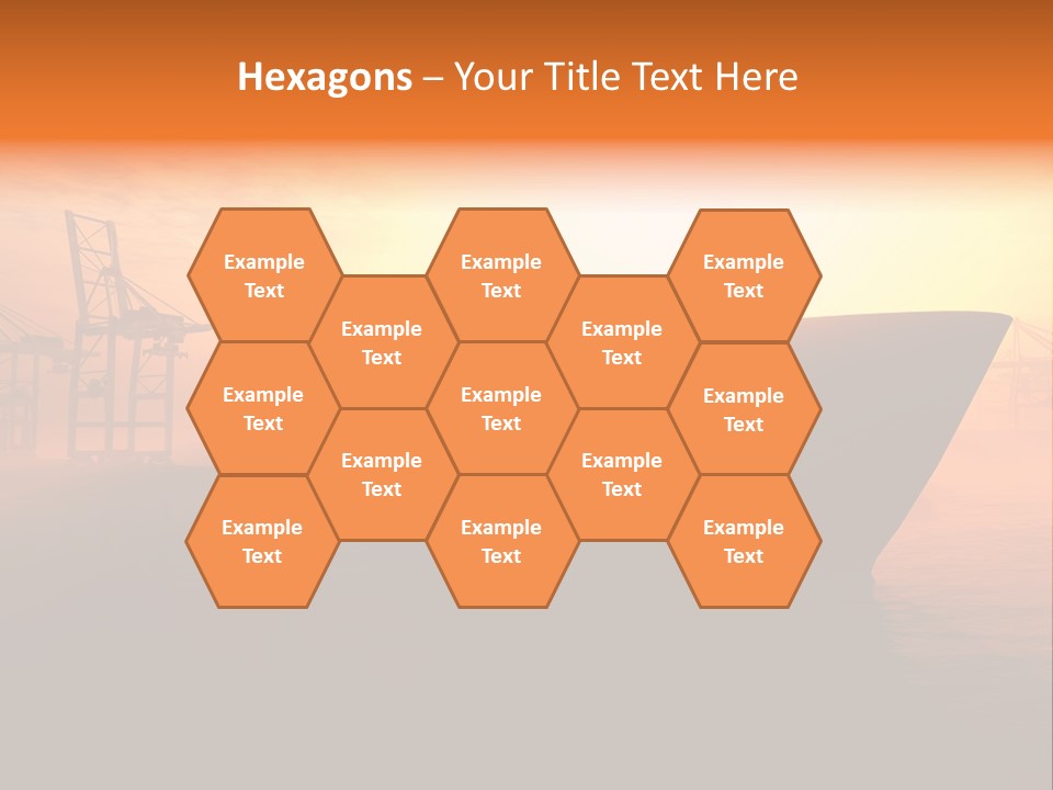 Lifestyle Sunset Life PowerPoint Template