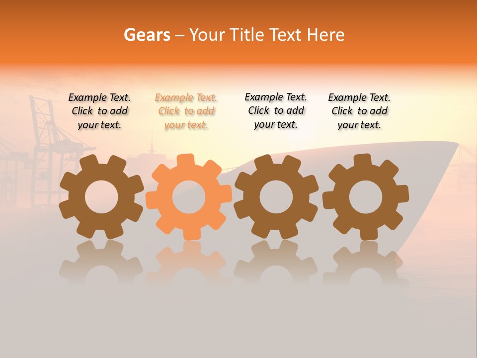 Lifestyle Sunset Life PowerPoint Template