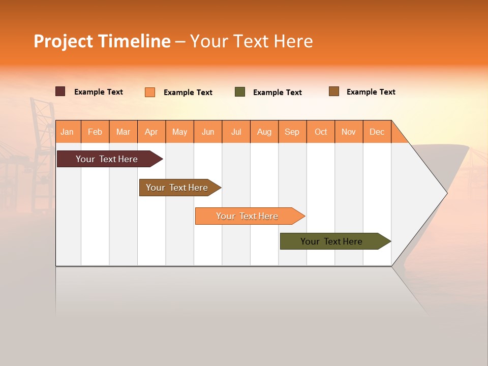 Lifestyle Sunset Life PowerPoint Template