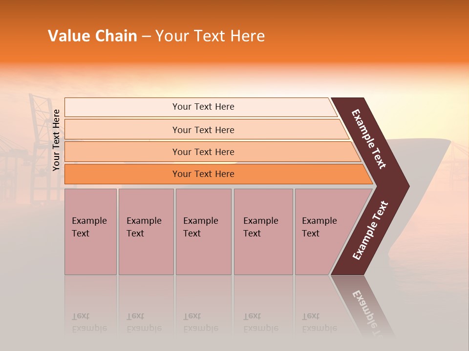 Lifestyle Sunset Life PowerPoint Template