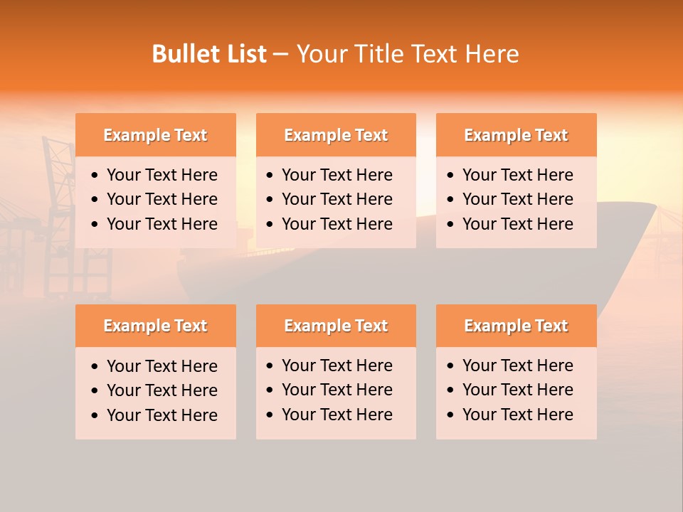 Lifestyle Sunset Life PowerPoint Template