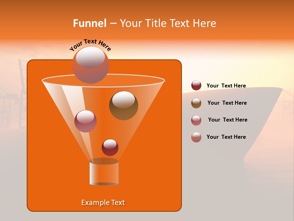 Lifestyle Sunset Life PowerPoint Template