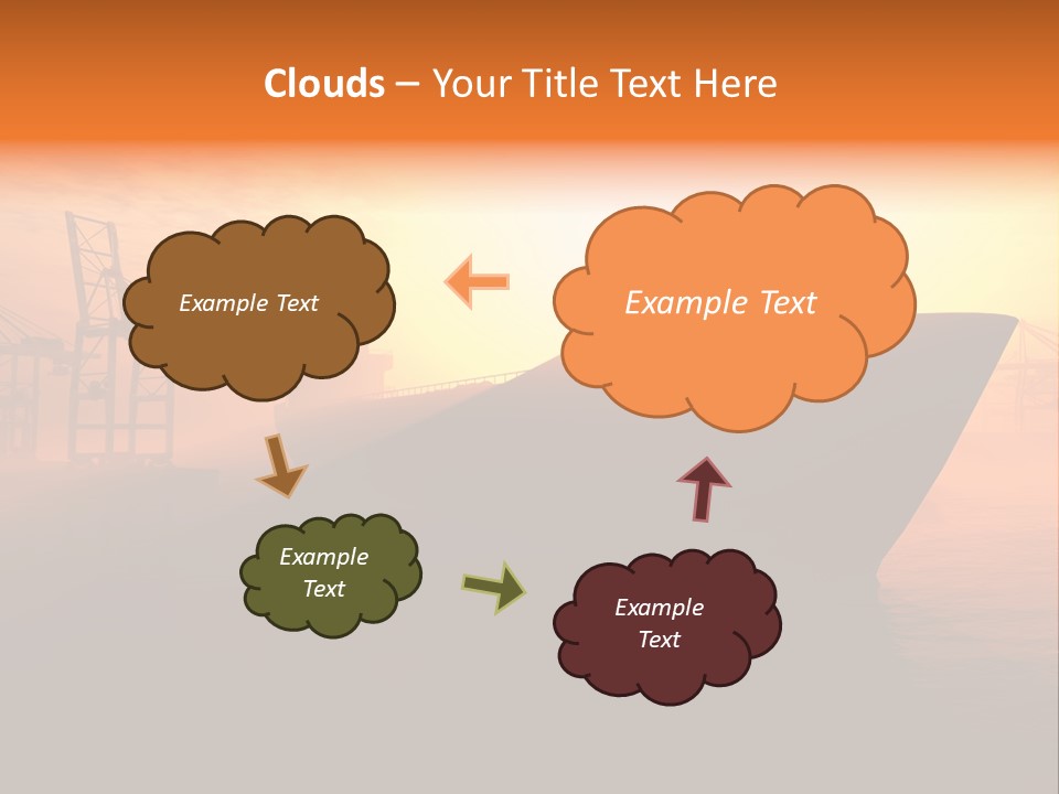 Lifestyle Sunset Life PowerPoint Template
