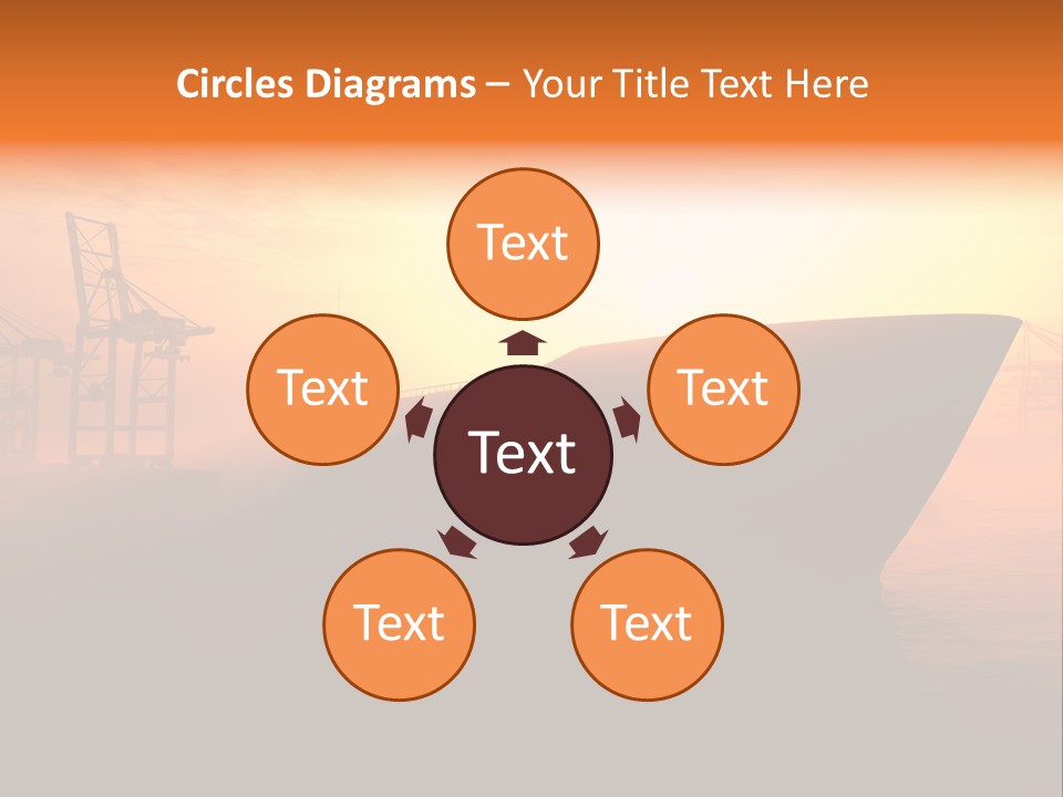 Lifestyle Sunset Life PowerPoint Template