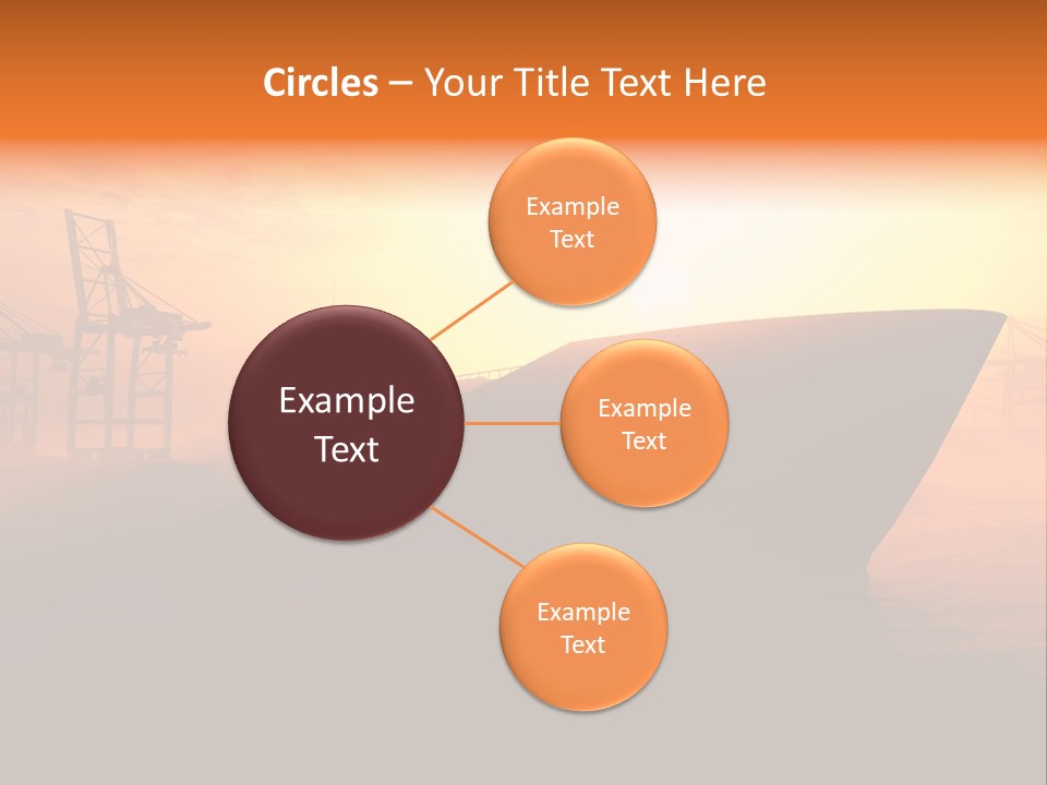 Lifestyle Sunset Life PowerPoint Template