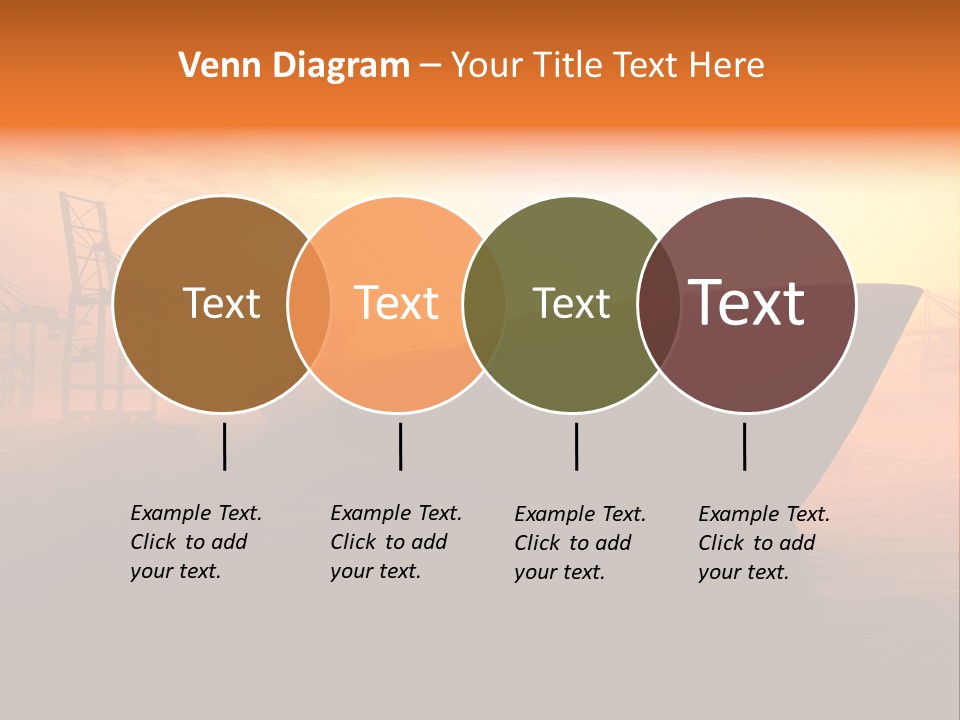 Lifestyle Sunset Life PowerPoint Template