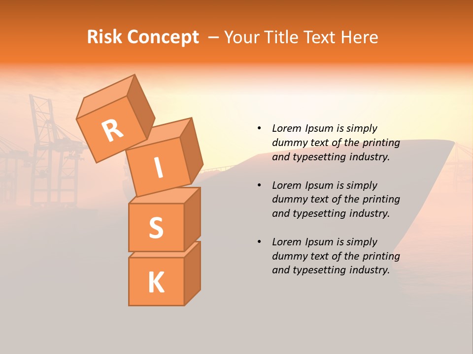 Lifestyle Sunset Life PowerPoint Template