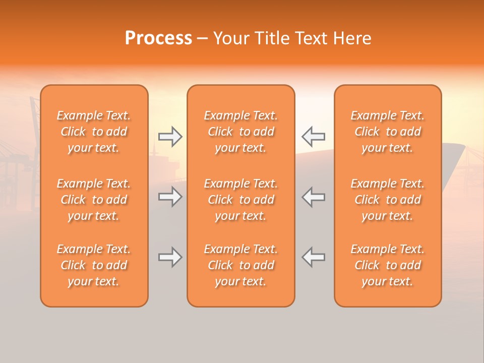 Lifestyle Sunset Life PowerPoint Template