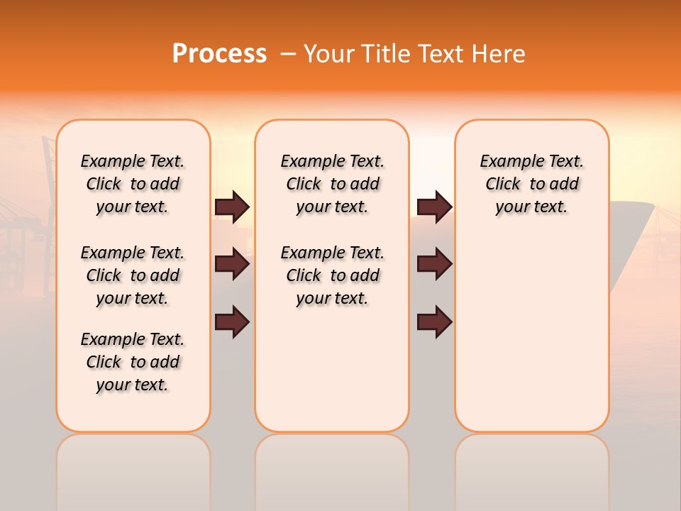 Lifestyle Sunset Life PowerPoint Template