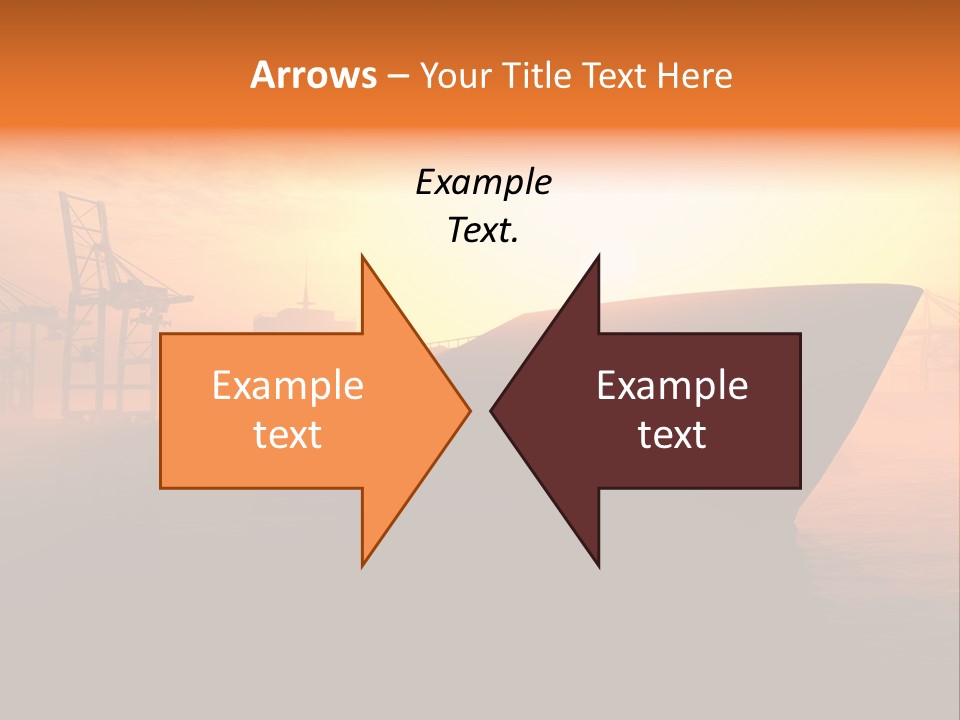Lifestyle Sunset Life PowerPoint Template