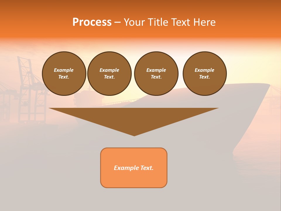 Lifestyle Sunset Life PowerPoint Template