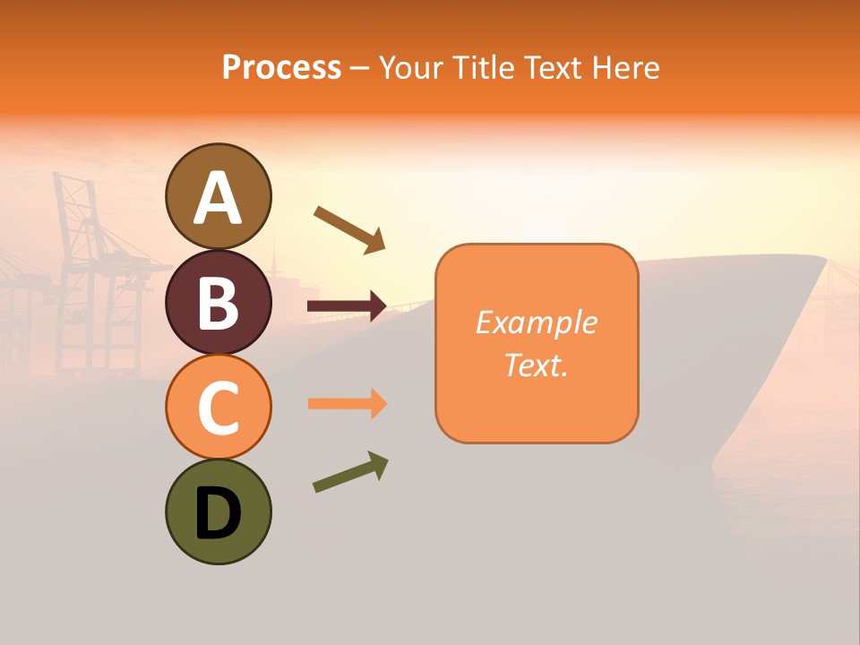 Lifestyle Sunset Life PowerPoint Template