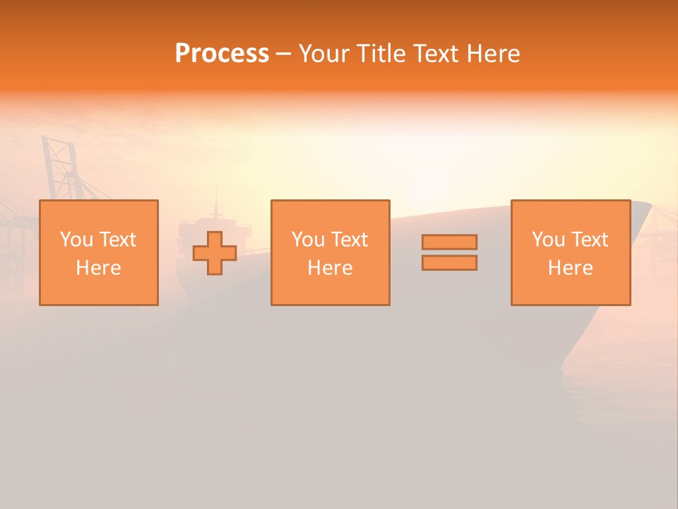 Lifestyle Sunset Life PowerPoint Template