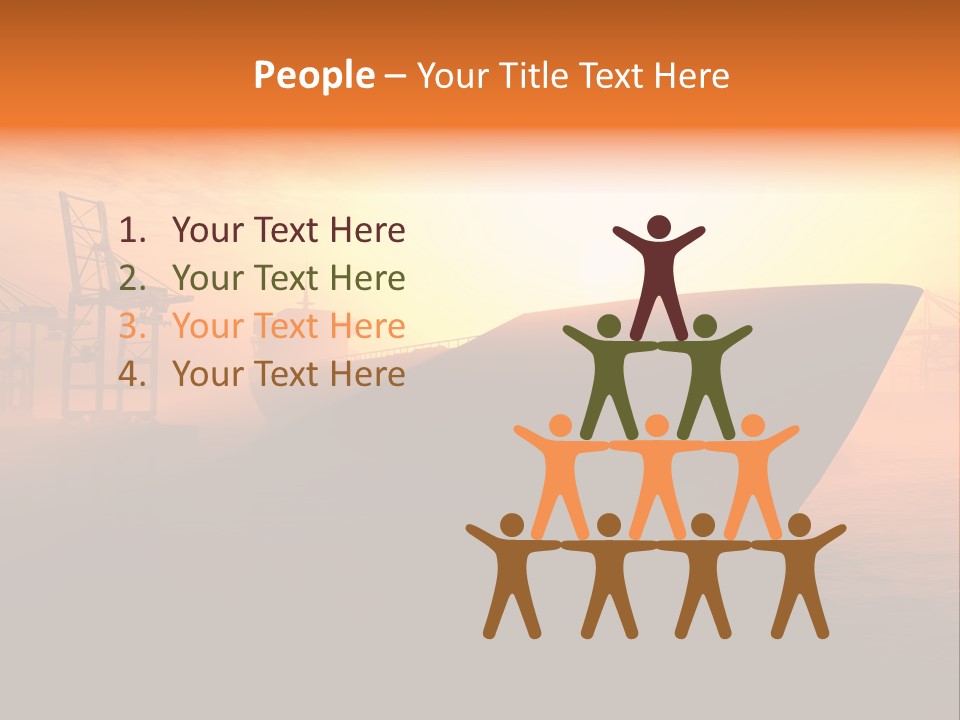 Lifestyle Sunset Life PowerPoint Template