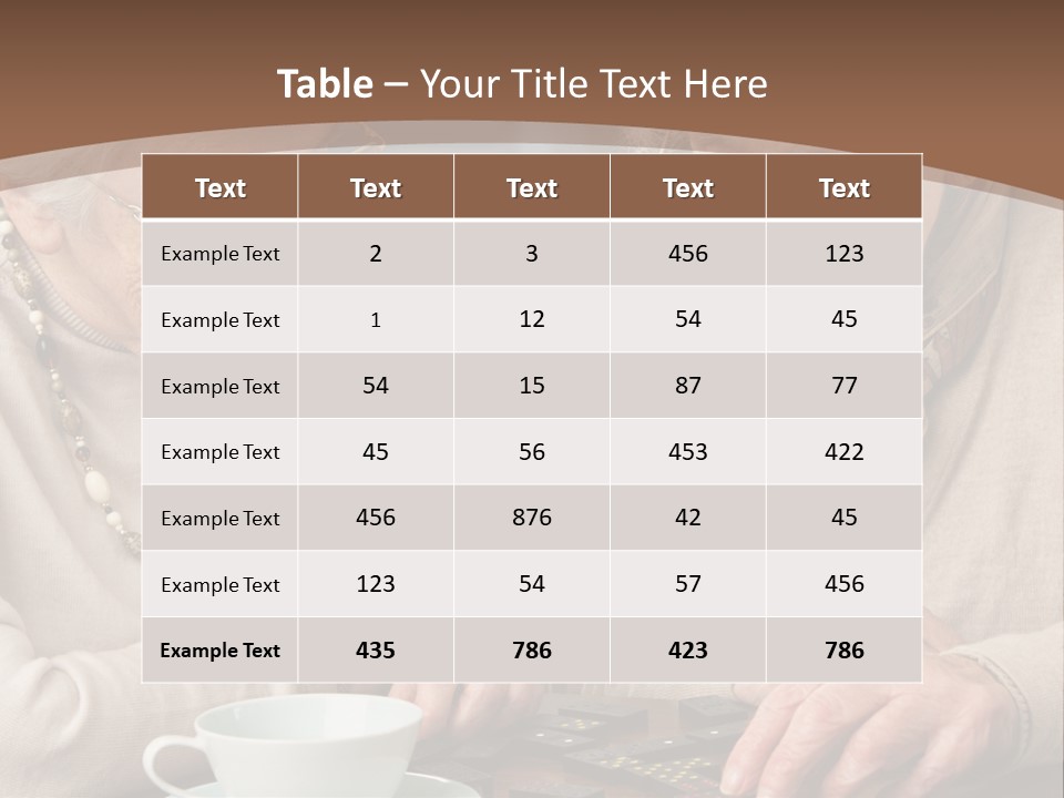 Coast Portrait Parent PowerPoint Template