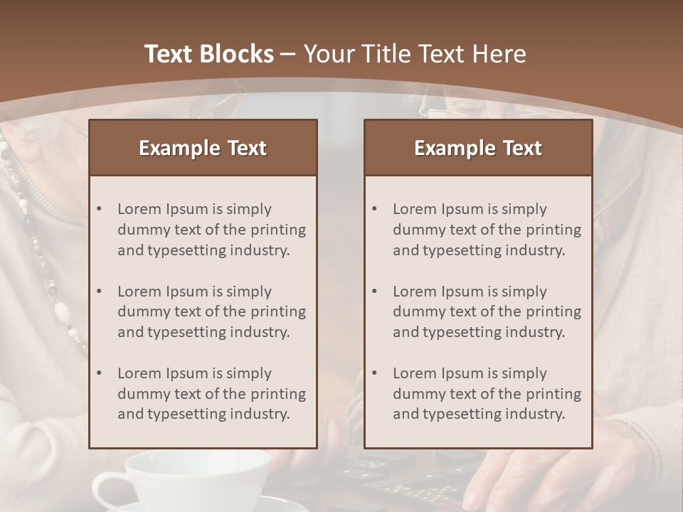Coast Portrait Parent PowerPoint Template