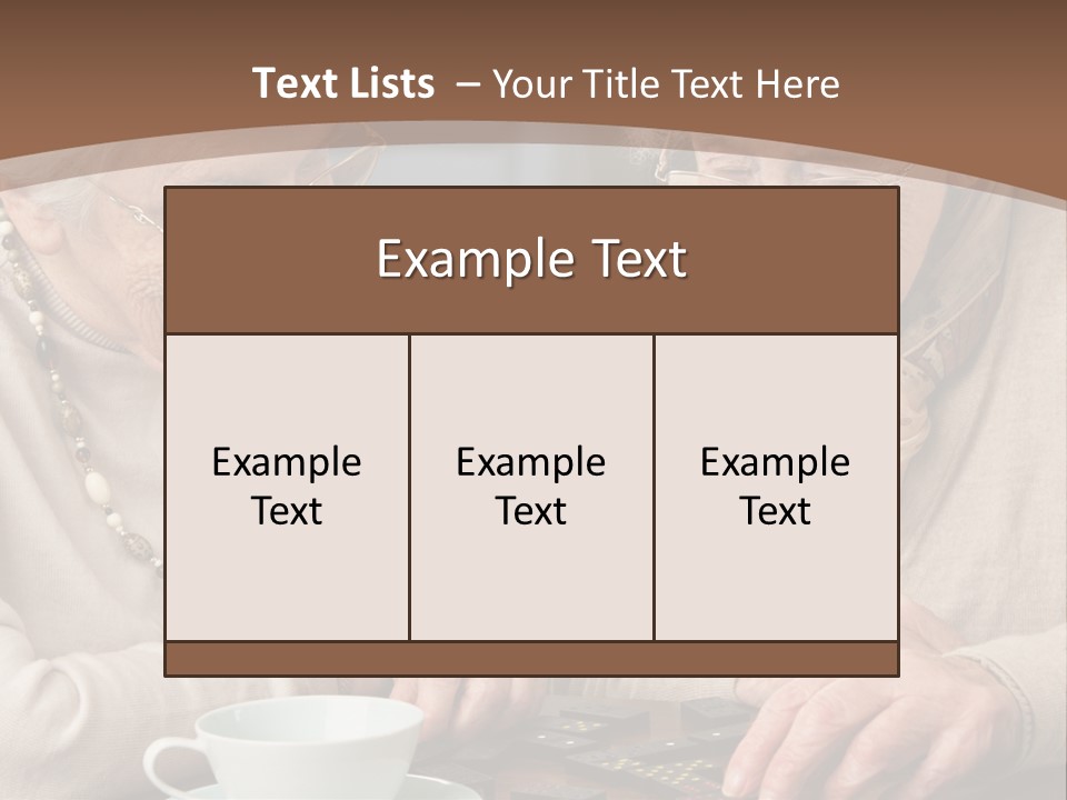 Coast Portrait Parent PowerPoint Template