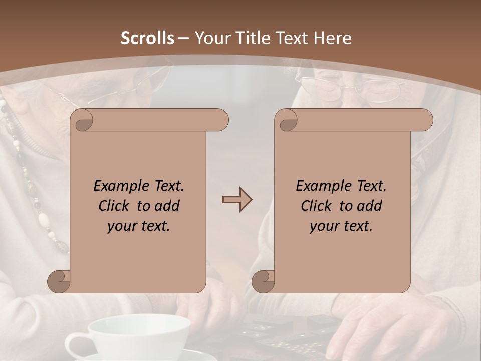 Coast Portrait Parent PowerPoint Template
