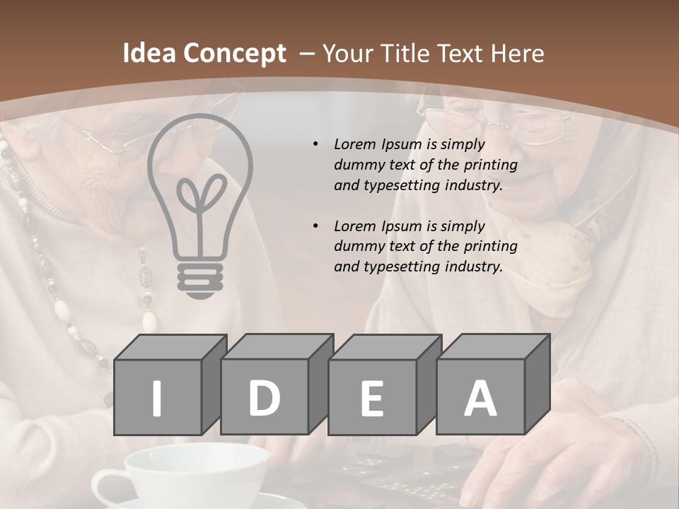 Coast Portrait Parent PowerPoint Template