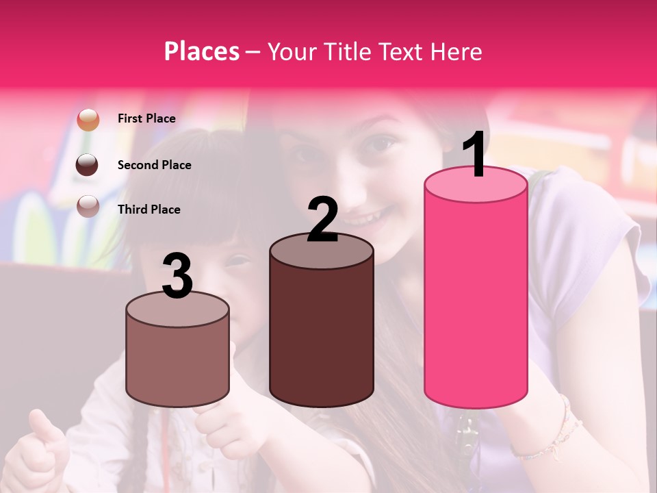 Old Sunset Caucasian PowerPoint Template