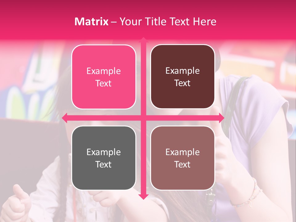 Old Sunset Caucasian PowerPoint Template