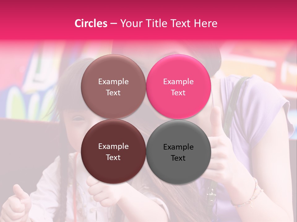 Old Sunset Caucasian PowerPoint Template