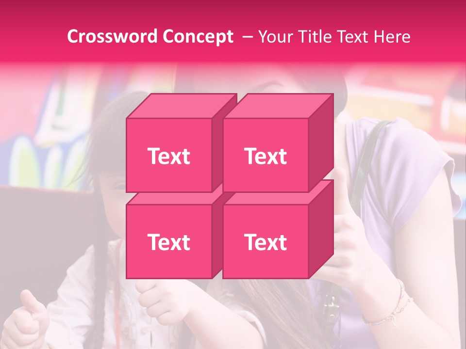 Old Sunset Caucasian PowerPoint Template