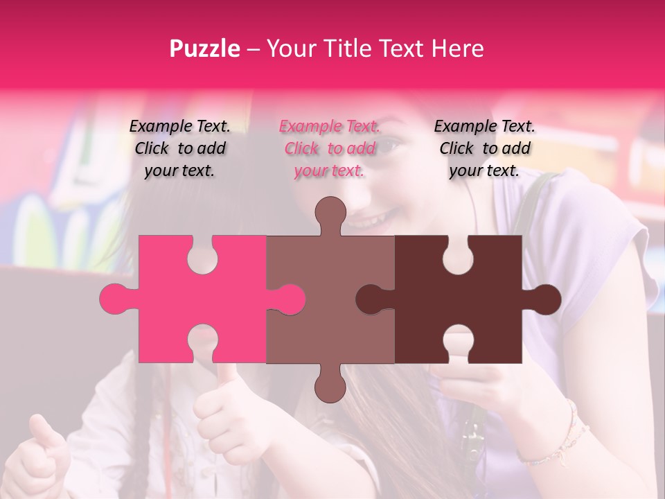 Old Sunset Caucasian PowerPoint Template